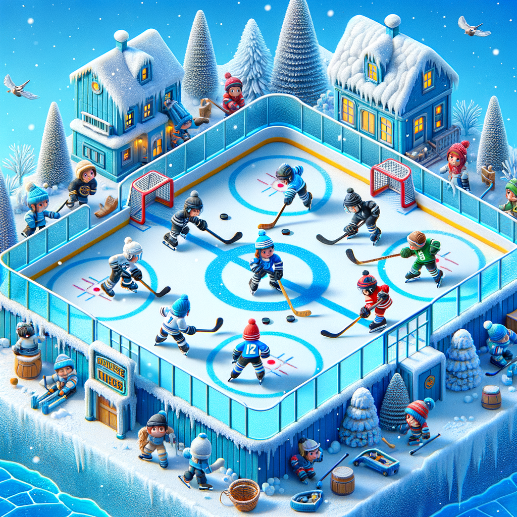  Puppet Hockey Battle Arena