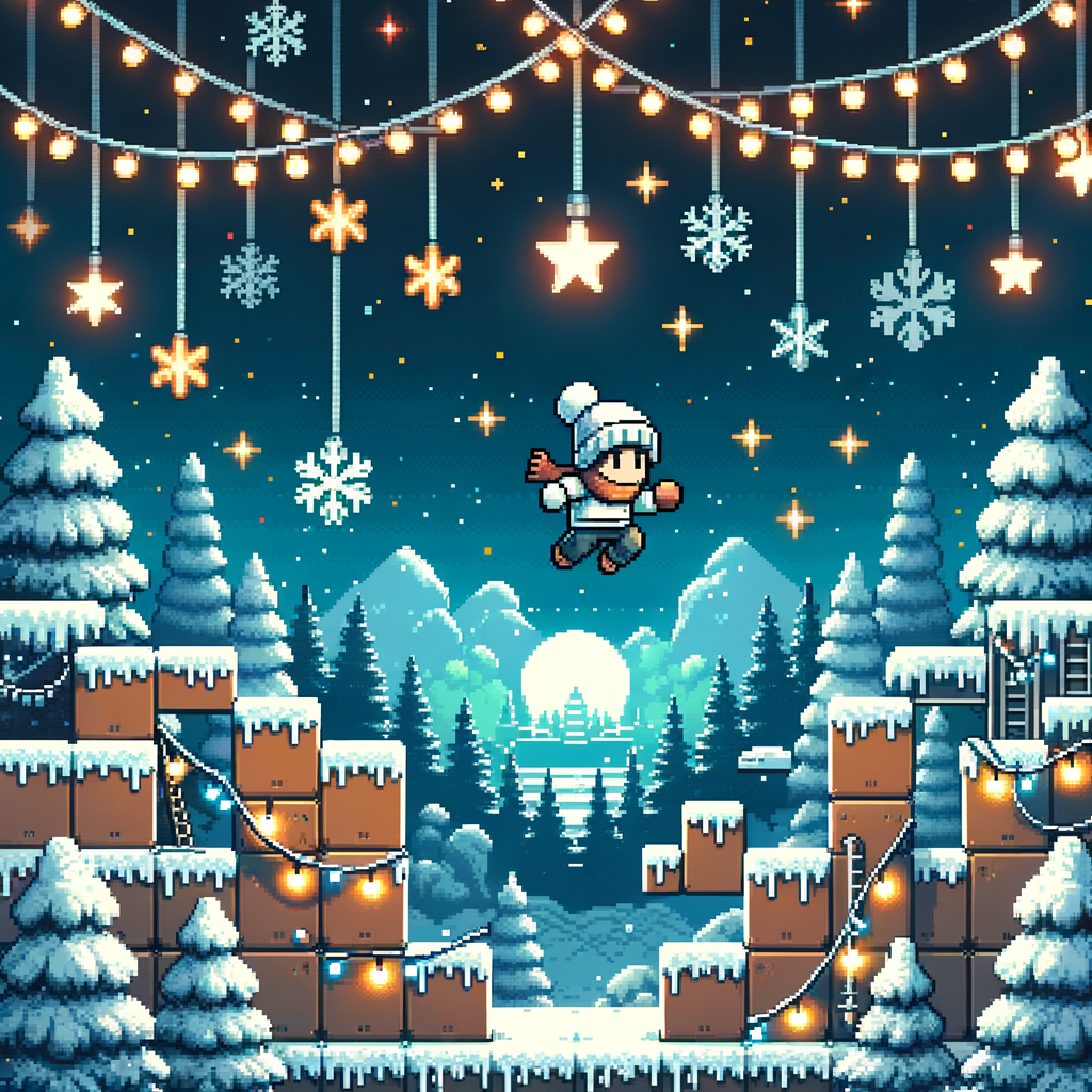 Parkour Block Christmas Adventure