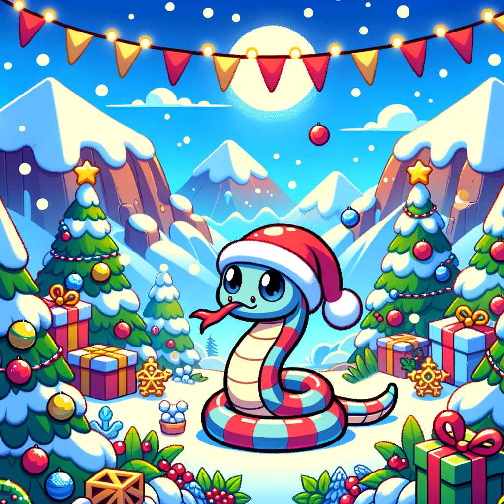 Santa Snake Adventure